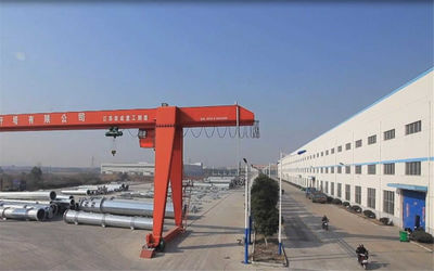 China Jiangsu hongguang steel pole co.,ltd company profile