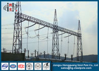 Switch Yard Substation Steel Structure Hot Roll Steel Q420 , Q460