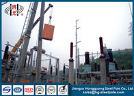 500KV Hot Dip Galvanized Steel Substation Structure Q345 Q420 Q460