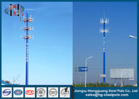 Anti - Rorrosive Elecommunication Pole For Broadcasting Industry , Long Service