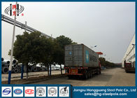 66KV Hot Dip Galvanized Highway Electrical Power Pole for Power Transmission Line