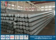 450daN   Steel Utility Electrical Power Pole GR65 With More Than 25 Years Life Period