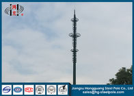 ISO 9001 Polygonal Steel Tubular Cell Phone Monopole Towers Q355 H30m