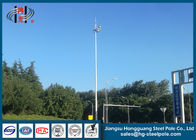 Stadium Lighting Mast Parking Light Pole With Galvanization And Powder Coated For Square
