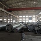 50FT 2 Sections 69KV Electrical Power Transmission Pole With Galvanization / Bitumen