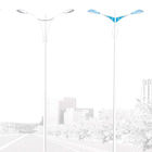 Conical Tapered 15 Meters Anti - corrosive Street Light Poles With Arm