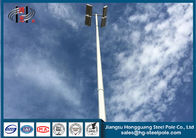 Stadium Lighting Mast Parking Light Pole With Galvanization And Powder Coated For Square