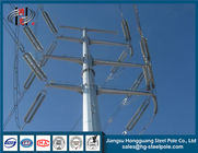40ft Hot Dip Galvanized Steel Tubular Pole Conical Electrical Power Steel Utility Pole
