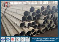 40FT 3.0mm Thick Q355 Steel Tubular Pole Galvanized And Bitumen Painted