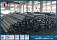 7-15m Octagonal Power Transmission Poles With Hot Dip Galvanized Steel