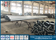 Hot Roll Steel Power Transmission Poles Customized Weather Resistance