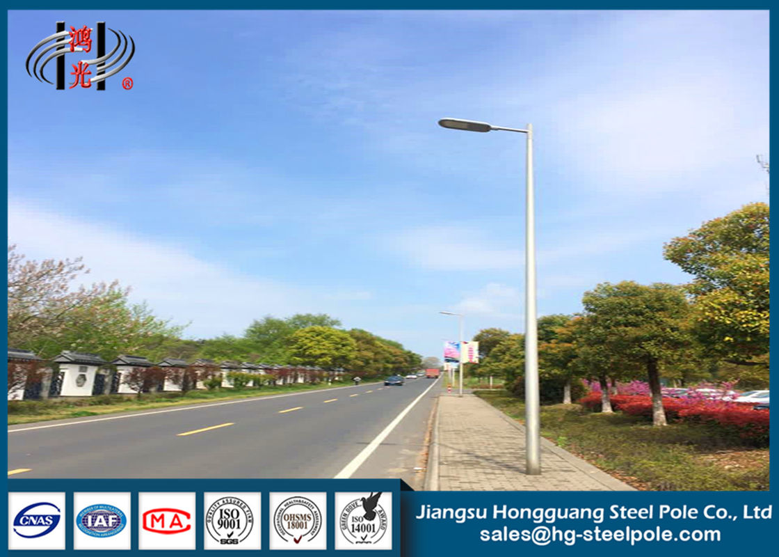 2m 30m Q345 Steel Hot Dip Galvanized Commercial Light 2m 30m Q345 Steel Hot Dip Galvanized Commercial Light