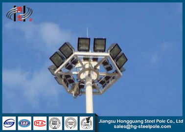 Outdoor Lighting Flood Light Poles Column with HDG Powder Coated