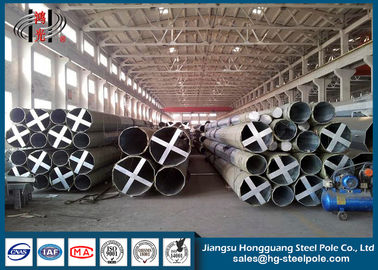 30m Q345 Steel Utility Poles Steel Power Poles For Electric Power Transmission And Distribution Line