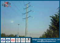 Outdoor Low Voltage Hot Roll Steel Transmission Poles Power Distribution Pole