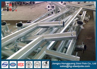 Electrical Substation Galvanized Steel Structure CO2 Welding