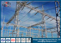 230KV Electrical Power Substation Steel Structures With Hot Dip Galvanization