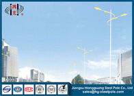 ODM Hot Dip Galvanization Street Light Poles , Commercial Light Poles