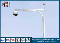 Powder Coated Galvanized CCTV Camera Posts for Security / Traffic Surveillance