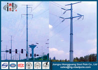HDG Polygonal Power Galvanized Steel Pole for Electrical Industry