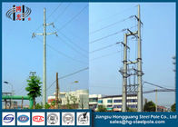 220KV Steel Tubular Electrical Power Pole and High Voltage Poles