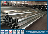Antirust Q345 Galvanized Electrical Steel Utility Poles  ISO9001 Approve
