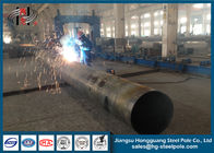 35KV Anti - Rust Steel Tubular Pole For Electrical Power Transmission Line