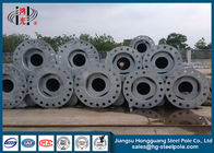 Anti Rust Customized Q235 Power Transmission Poles , Electrical Power Pole