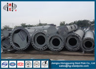 Tapered Electrical Steel Utility Poles , Industrial / Street Lighting Pole