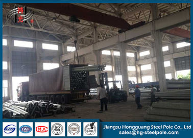 Minimum Yield Strength 235 MPA Steel Utility Electrical Power Pole