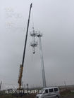 H30m Hot Dip Galvanized Telecommunication Towers Easy Installation And Maintenance