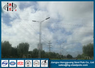 Yield Strength 345 Mpa Outdoor Street Lamp Post 10m ISO 9001 Long Life Period