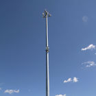 15M - 60M Hot Dip Galvanized Telecommunication Towers For Signal Broadcasting
