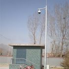 H10m Hot Dip Galvanized CCTV Camera Pole / Surveillance Camera Poles With Painting Craft