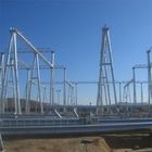230KV Galvanized Tublar Substation Steel Structures for Power Transformer
