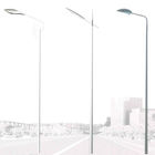 6m Multi Functional Q235 Conical Solar Powered Light Pole with Solar Panel