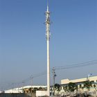 Powder Coated Galvanized 3G Telecommunication Towers For Cell Phone Signal