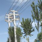Polygonal Angle Type Electric Transmission Line Steel Power Pole for Overhead Line Project
