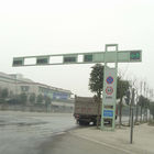 Road Crossing Hot Dip Galvanized Traffic Light Pole with Traffic Sign