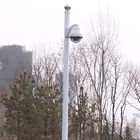 H 6.8m L10m  CCTV Camera Pole , Anti Rust CCTV Mounting Poles