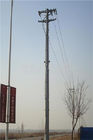 220KV Galvanized Polygonal Street Electric Service Pole