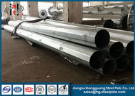 Q345 35KV Anti - Rust Steel Tubular Pole For Transmission Line Project