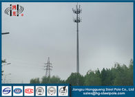 Q235 Steel Conical Antenna Pole For Broadcasting , Transmission Tower