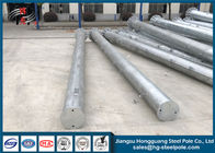 NEA Standard Polygonal Steel Tubular Pole , Transmission Line Pole Long Life