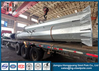 Direct Buried Steel Electrical Pole For Power Distribution Equipment Sheet Metal Fabrication
