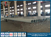 30ft Polygonal Hot Dip Galvanized Pole With Min Yield Strength 345 Mpa