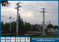 15kv Power Transmission Poles Galvanized Electrical Service Pole Long - Life