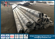 69KV Q345 Galvanized  Steel Tubular Pole Hexadecagonal Hot Dip Galvanized