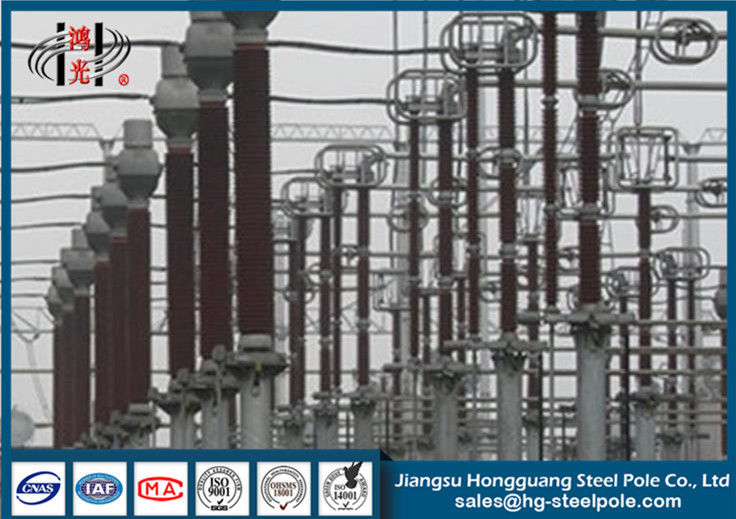 Anticorrosive Steel Q355 Tubular Steel Structures Electric Power Pole Long Life