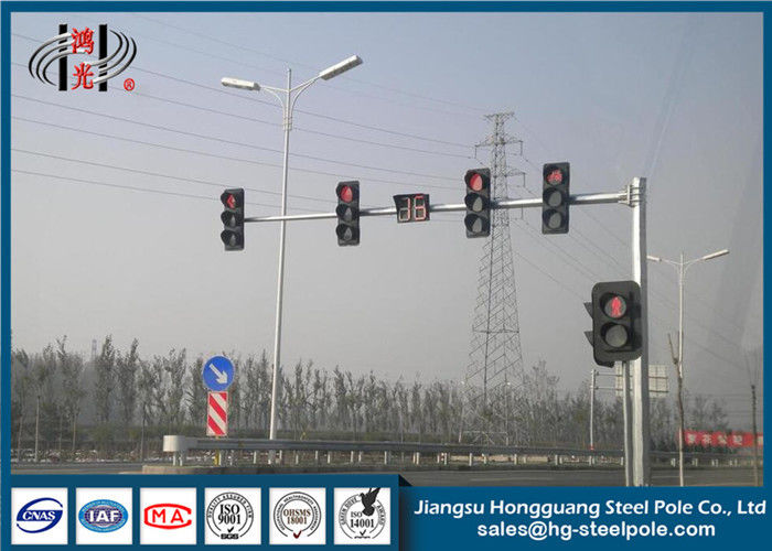 Traffic Lamp Road Sign Pole Structure Street Sign Posts Above 95% Penetration Rate